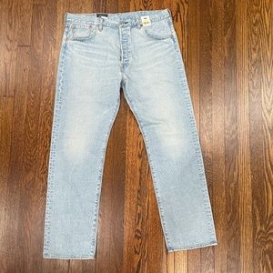 LEVI'S Blue 501 '93 (Legendary model) Straight-Fit Jeans, 38x32